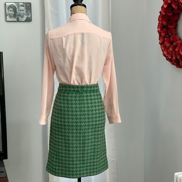 Talbots long sleeve pink blouse button down front shirt size SP - Picture 3 of 8